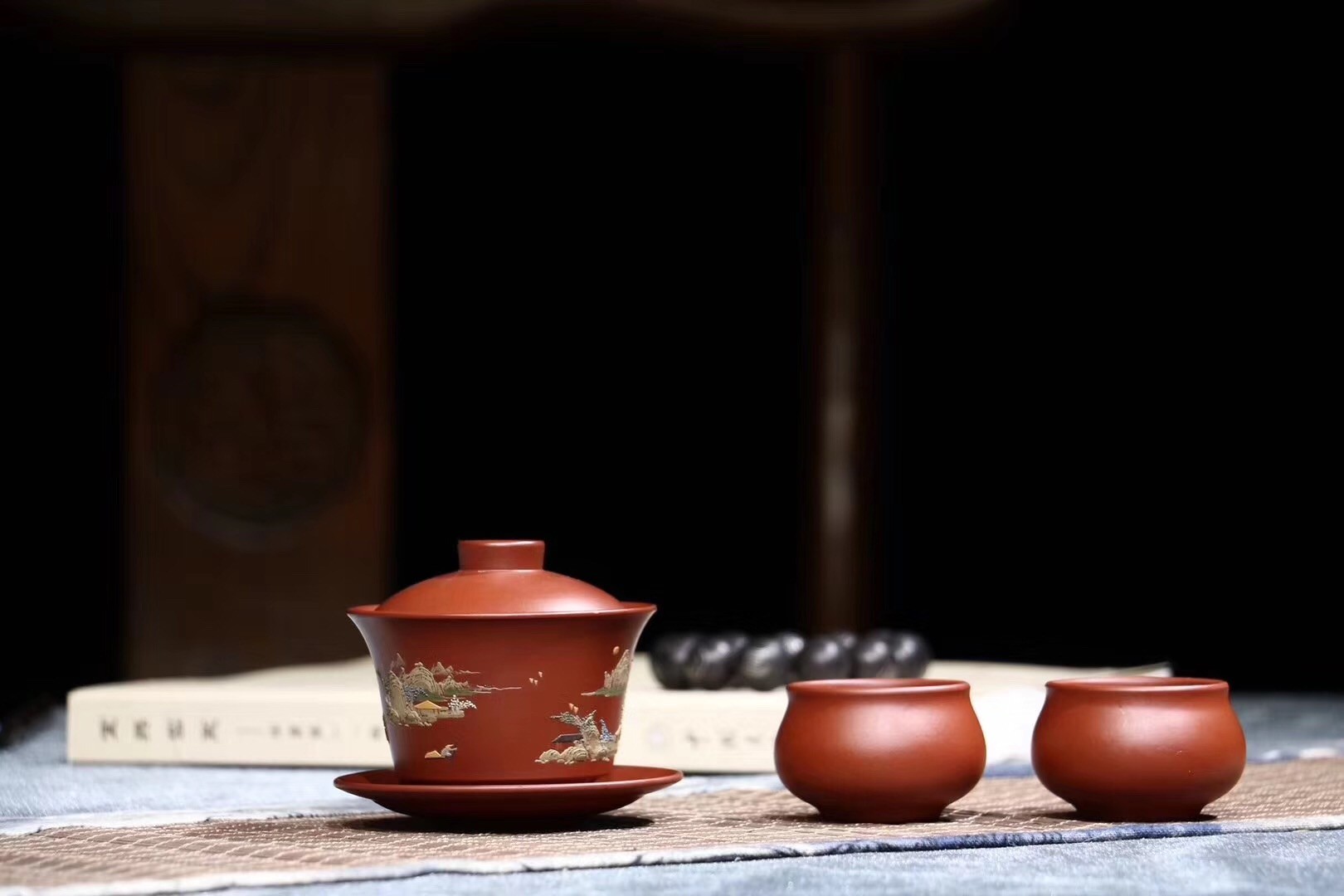 吕霞作品 山水如画