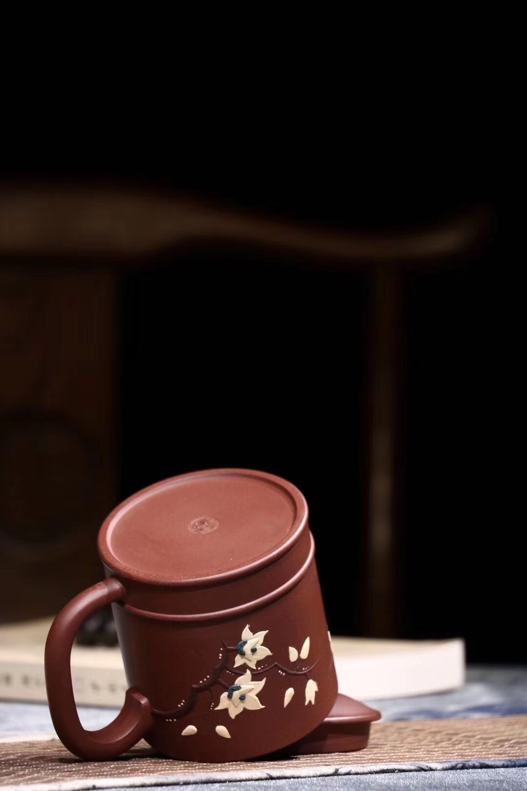 吕霞作品 玉兰盖杯