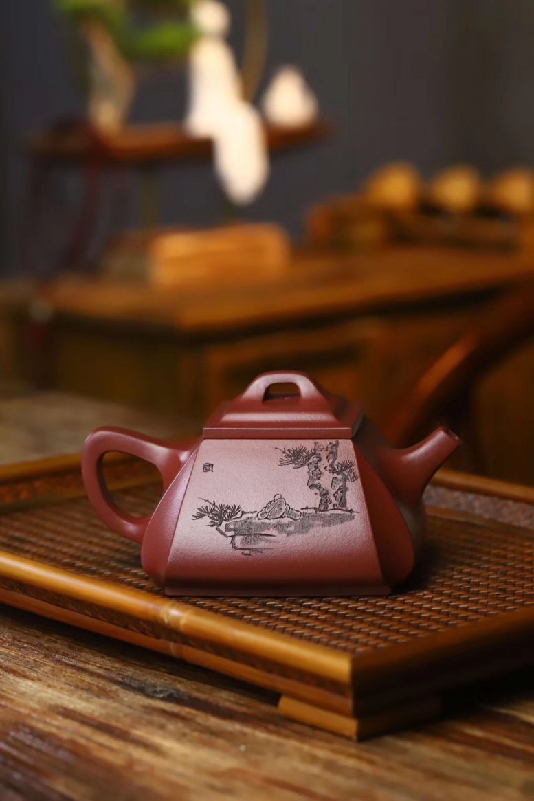 范永芳作品 抽角石瓢