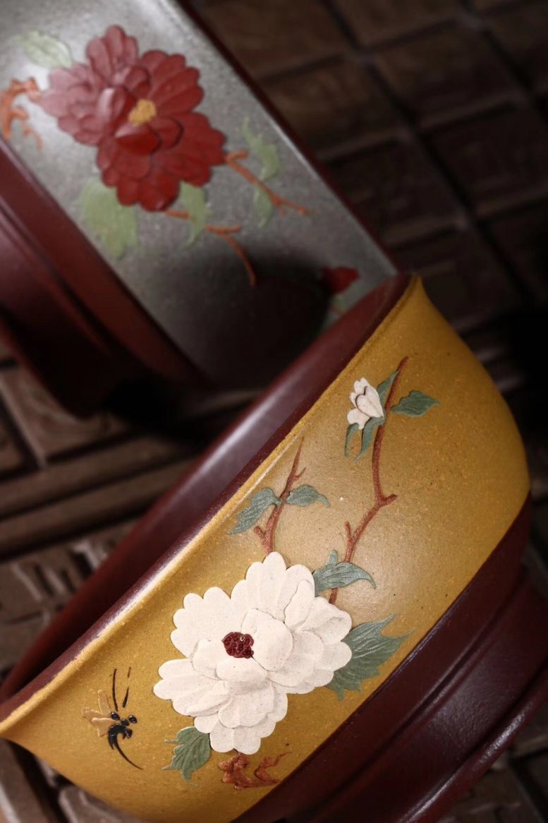 吕霞作品 花开富贵 国色天香
