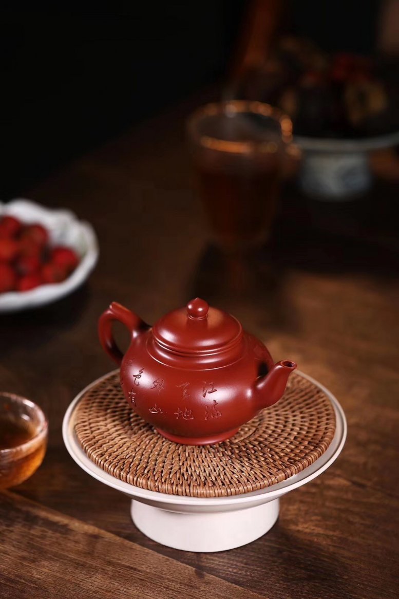 杨军保作品 山水笑樱(刻绘)