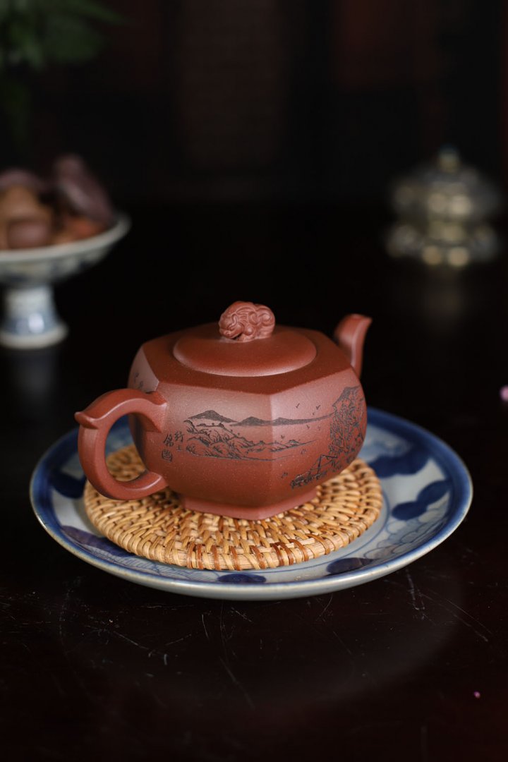 马晨作品 六方瑞兽