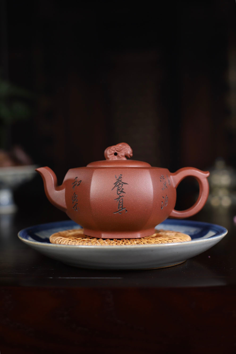 马晨作品 六方瑞兽