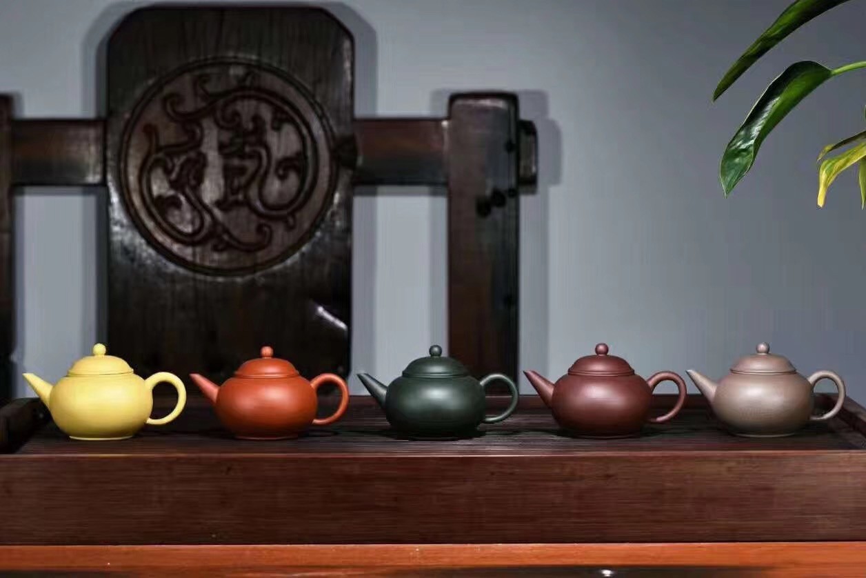 悠然紫砂作品 五色土