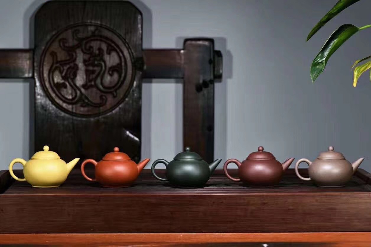 悠然紫砂作品 五色土