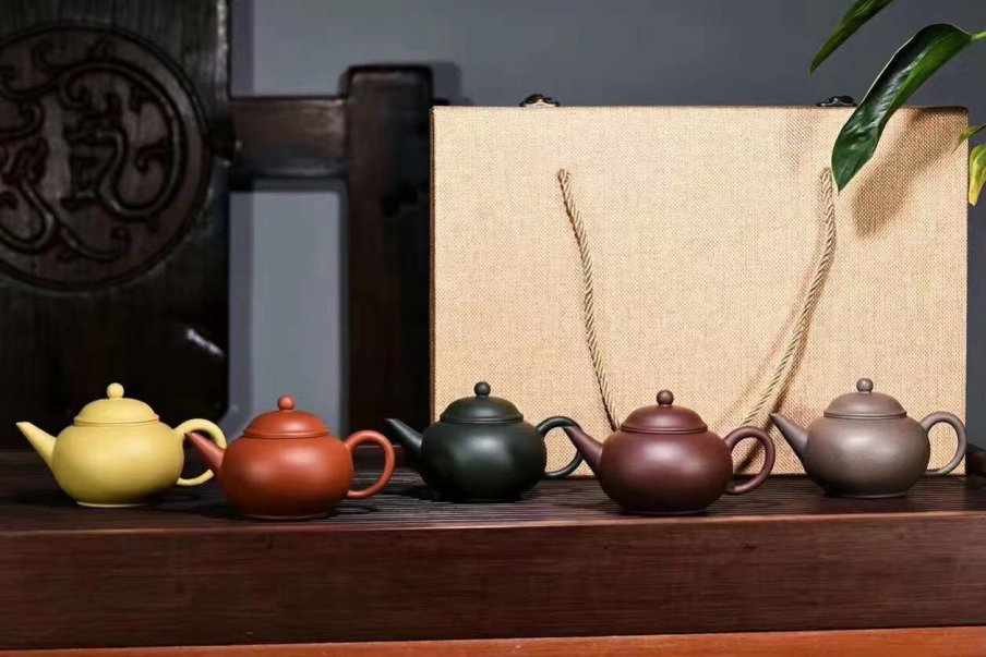 悠然紫砂作品 五色土