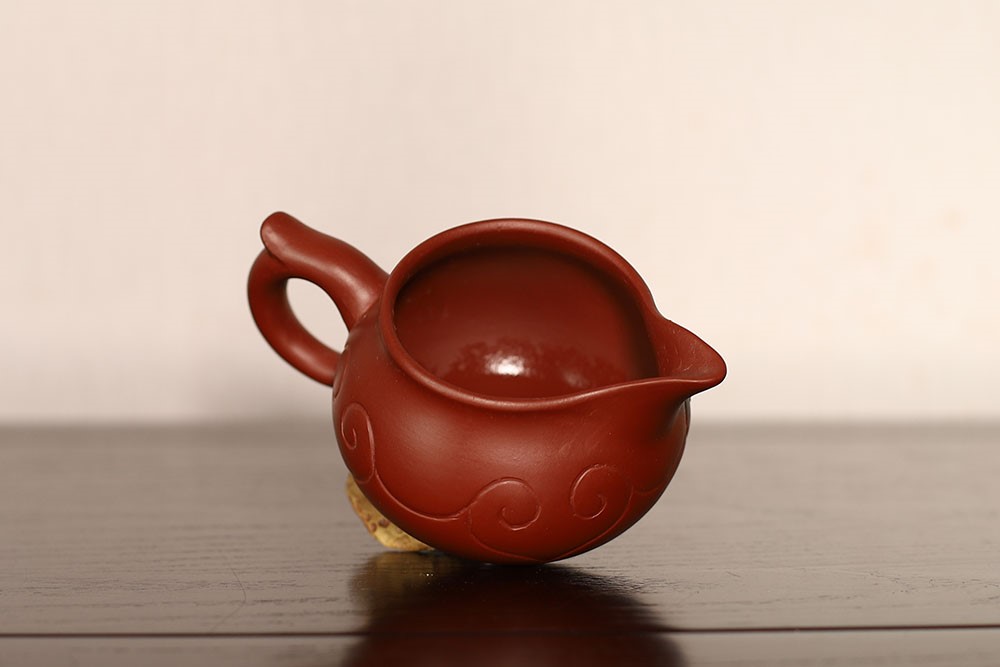 中国宜兴作品 如意公道杯