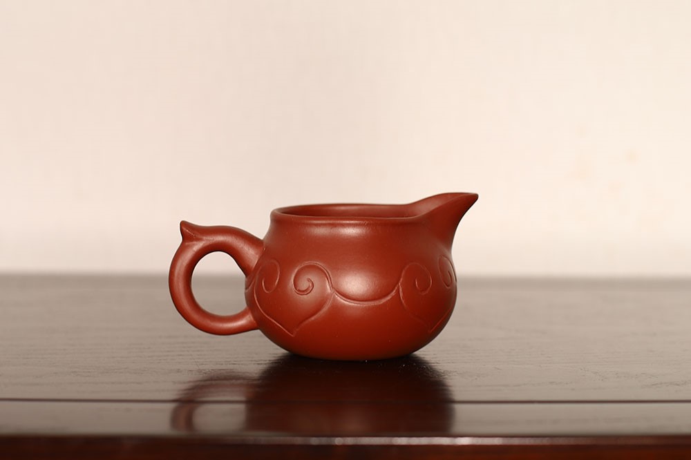 中国宜兴作品 如意公道杯