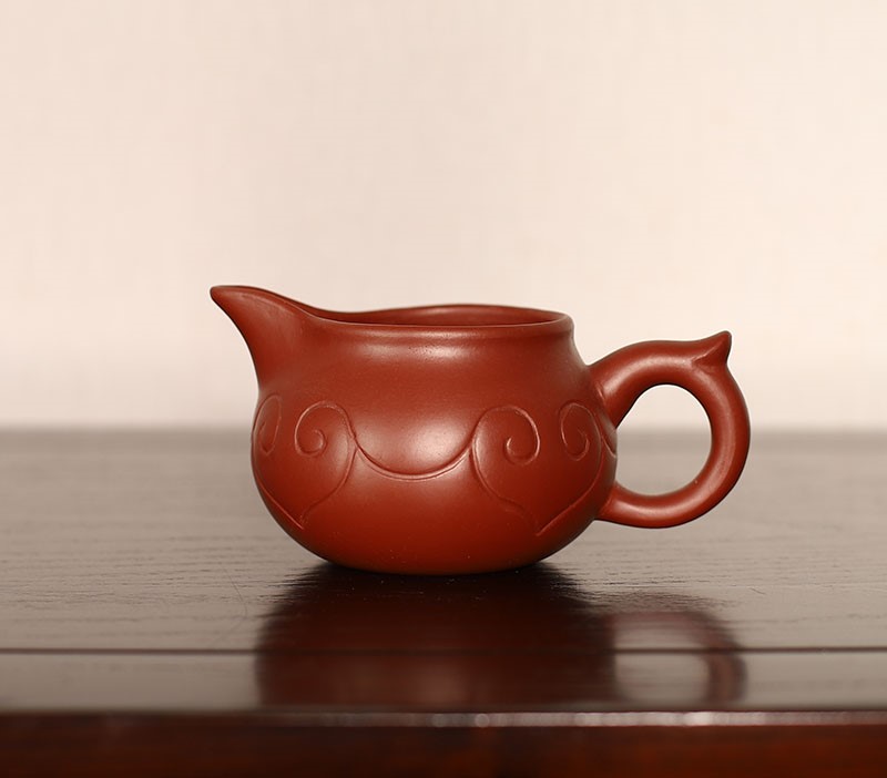 中国宜兴作品 如意公道杯