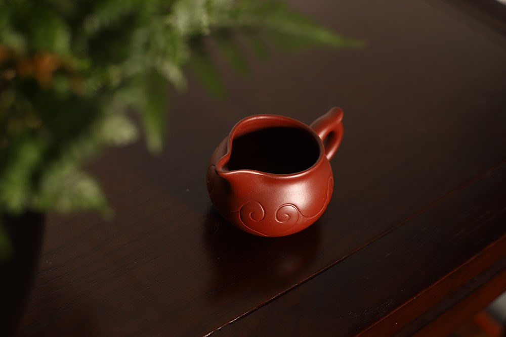 中国宜兴作品 如意公道杯
