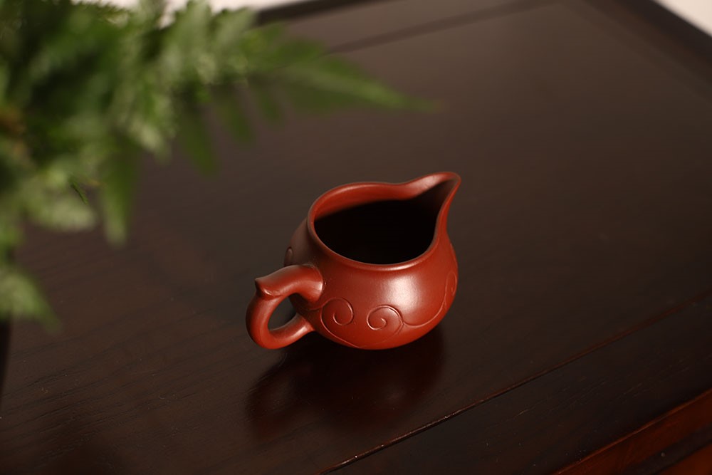 中国宜兴作品 如意公道杯