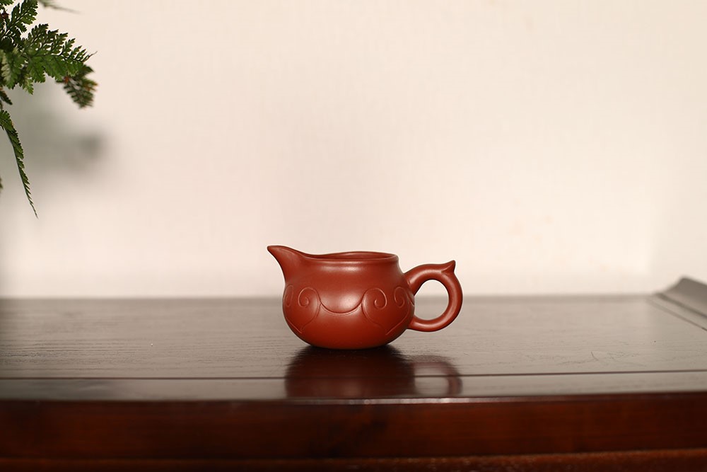 中国宜兴作品 如意公道杯