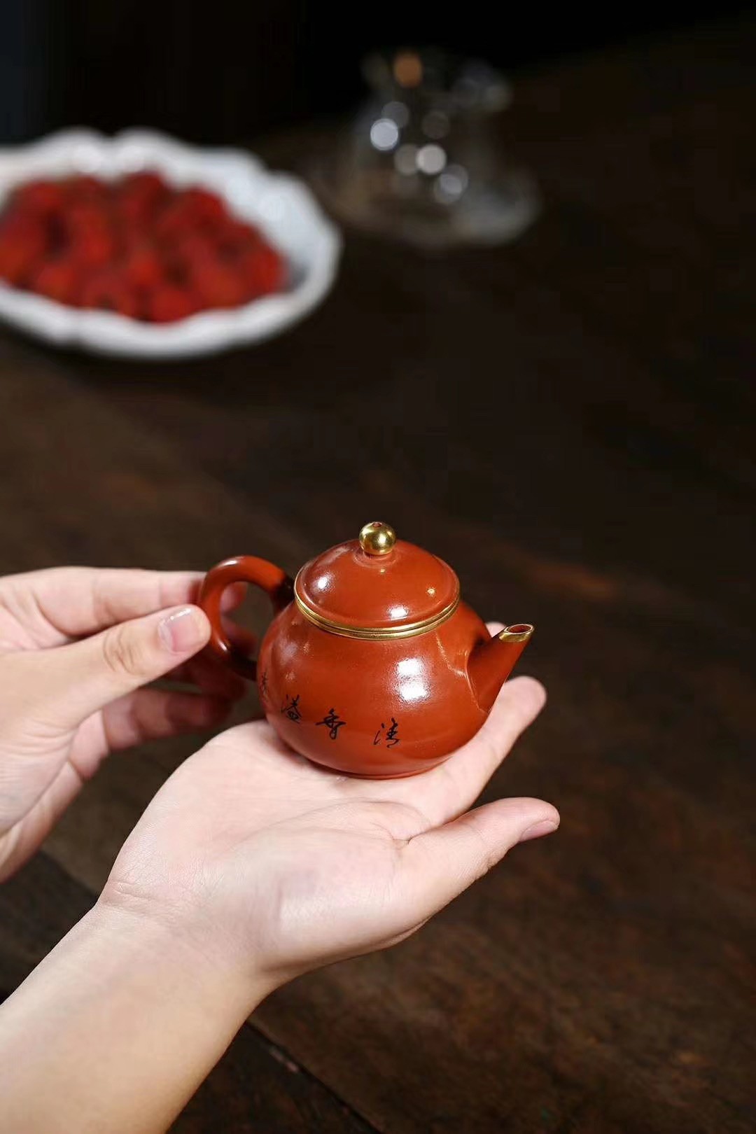 中国宜兴作品 剑流高潘