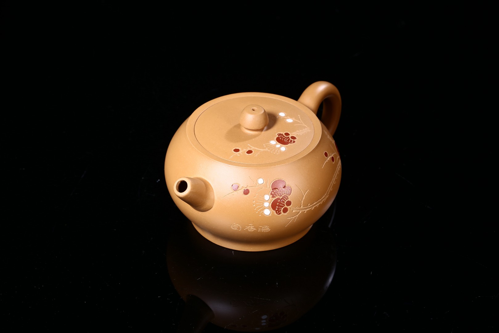 悠然紫砂作品 暗香