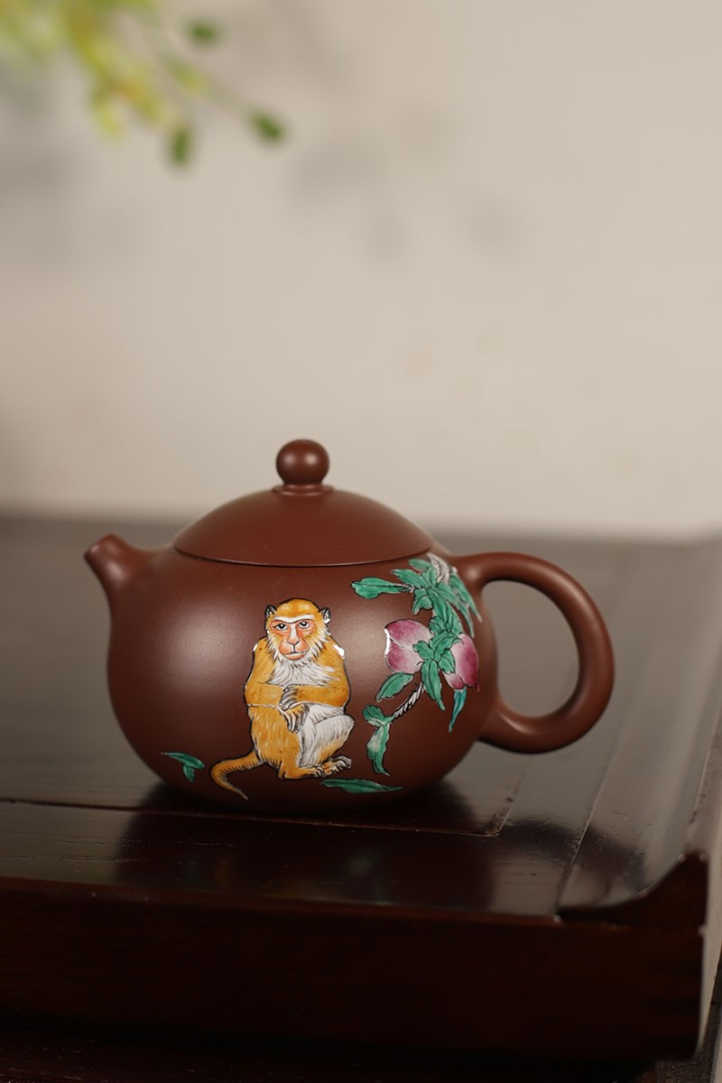 秦永强作品 十二生肖申猴西施