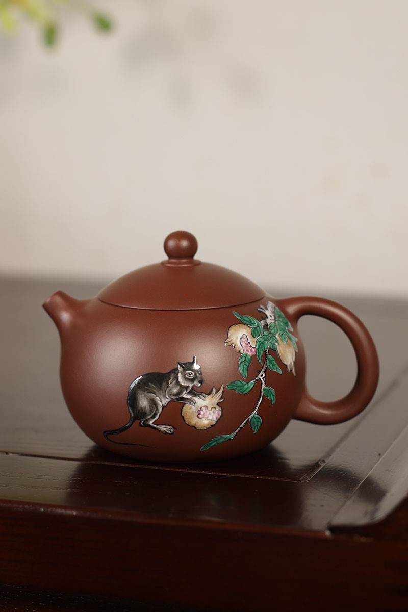 秦永强作品 十二生肖子鼠西施
