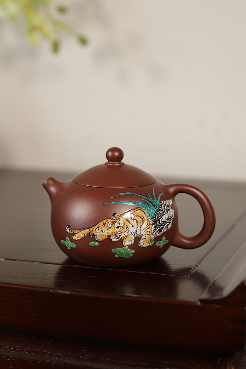 秦永强作品 十二生肖寅虎西施