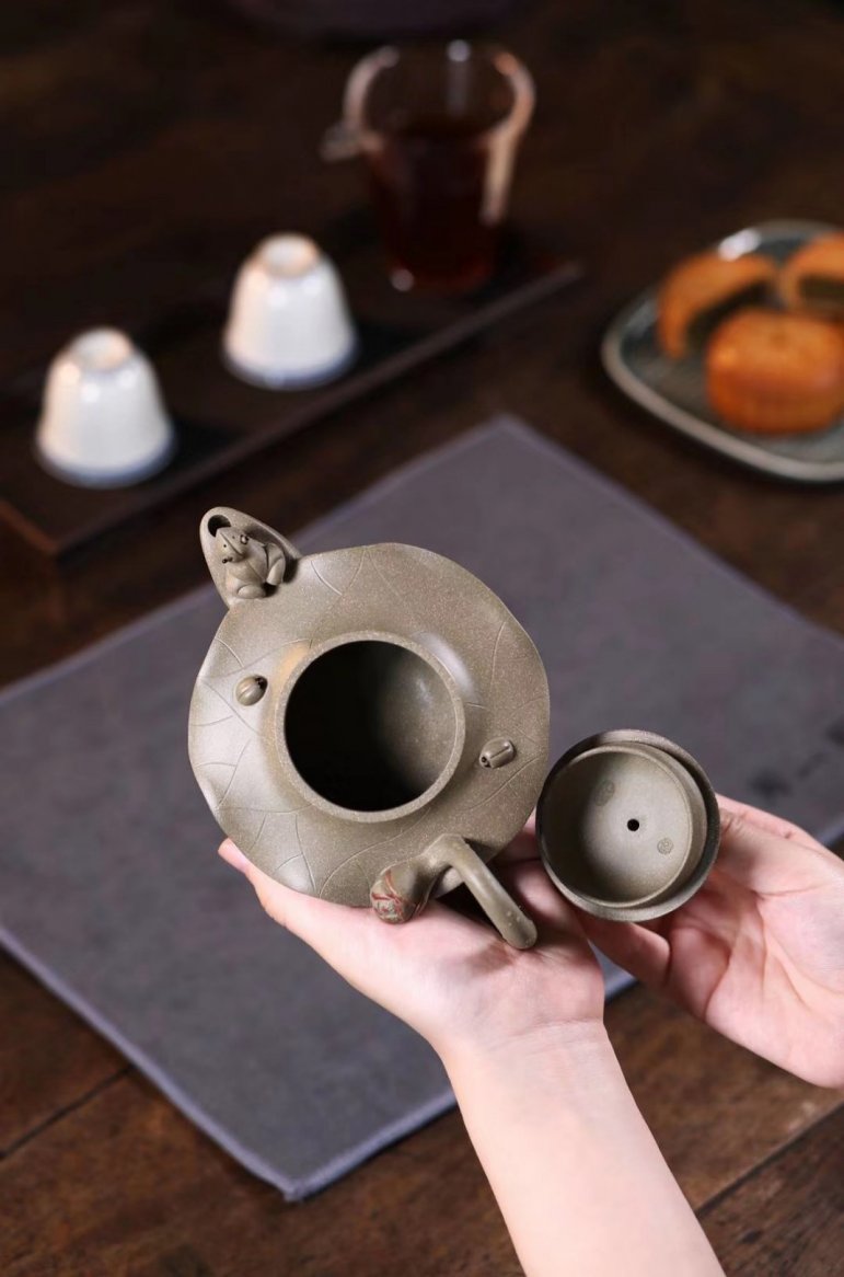 韩惠琴作品 荷叶青蛙