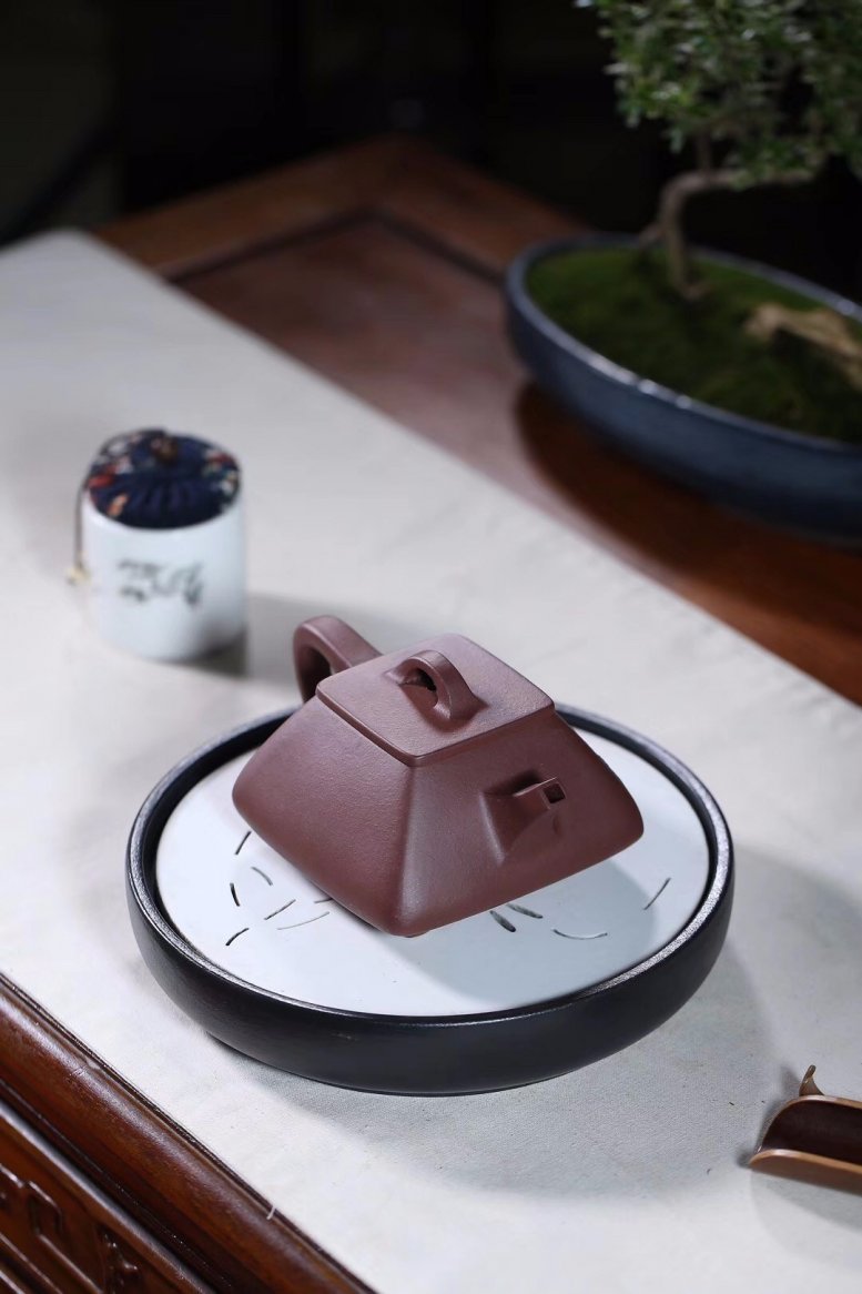 张伟军作品 四方石瓢