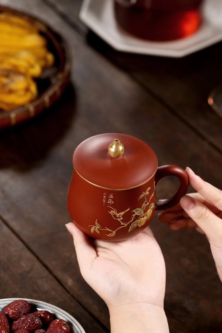 戚志君作品 清闲杯