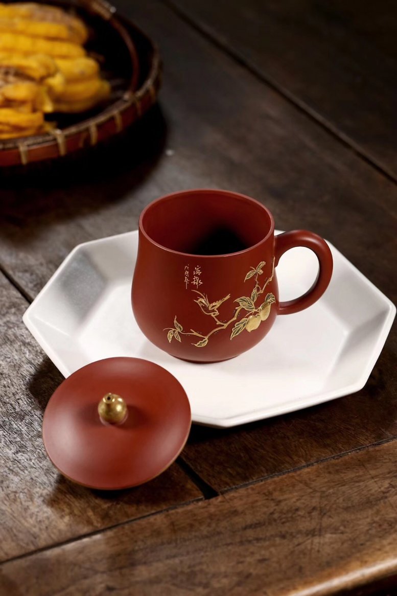 戚志君作品 清闲杯