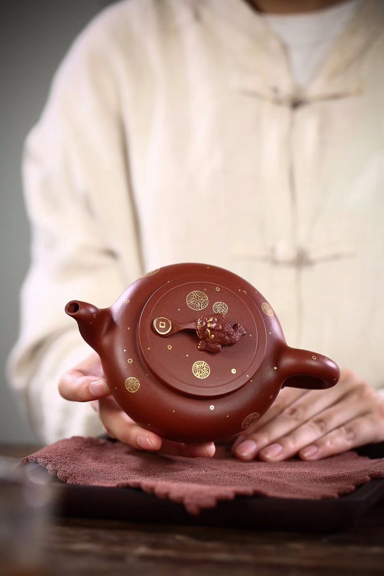 张伟军作品 金蟾壶