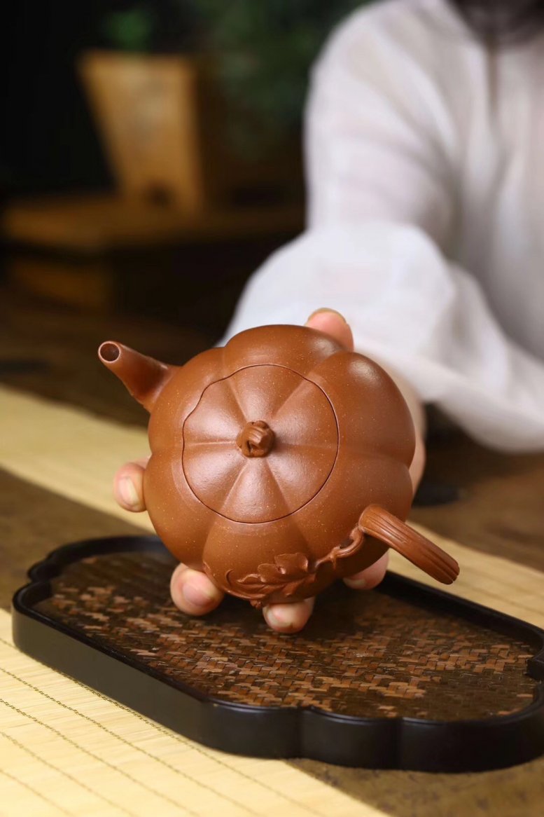 张菊仙作品 南瓜壶
