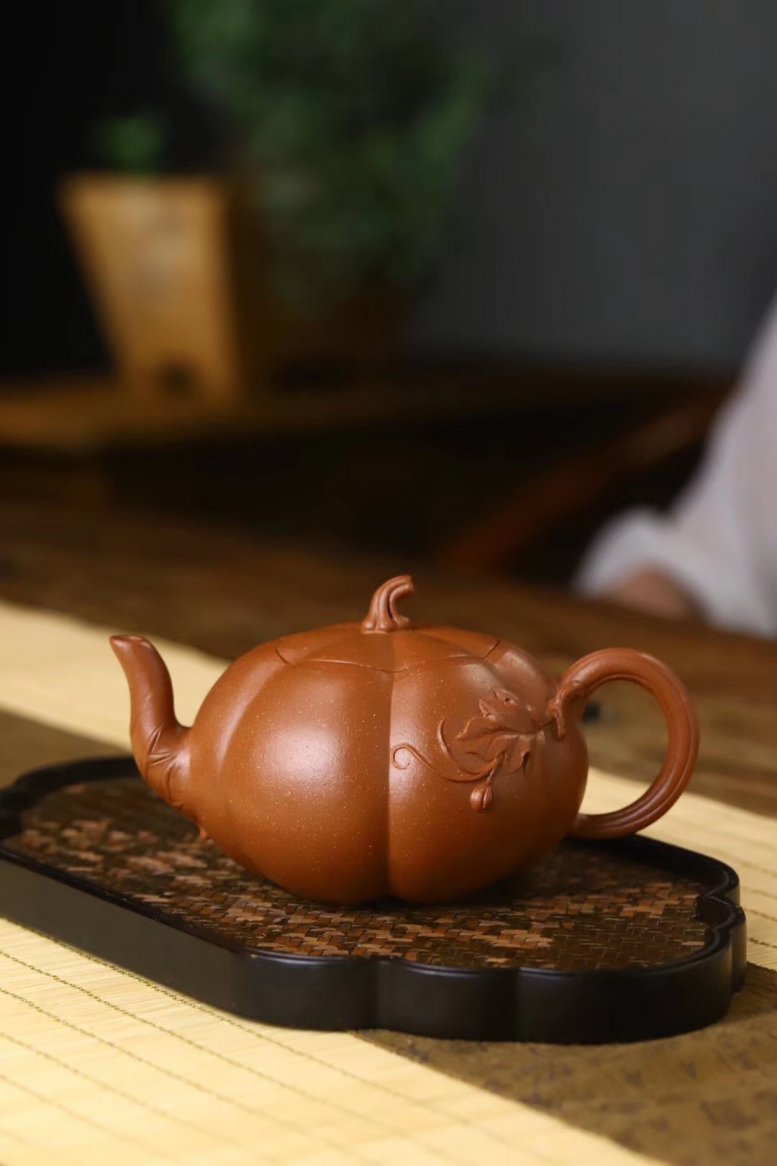 张菊仙作品 南瓜壶