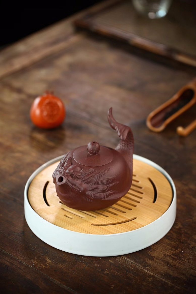 杨军保作品 鱼跃龙门