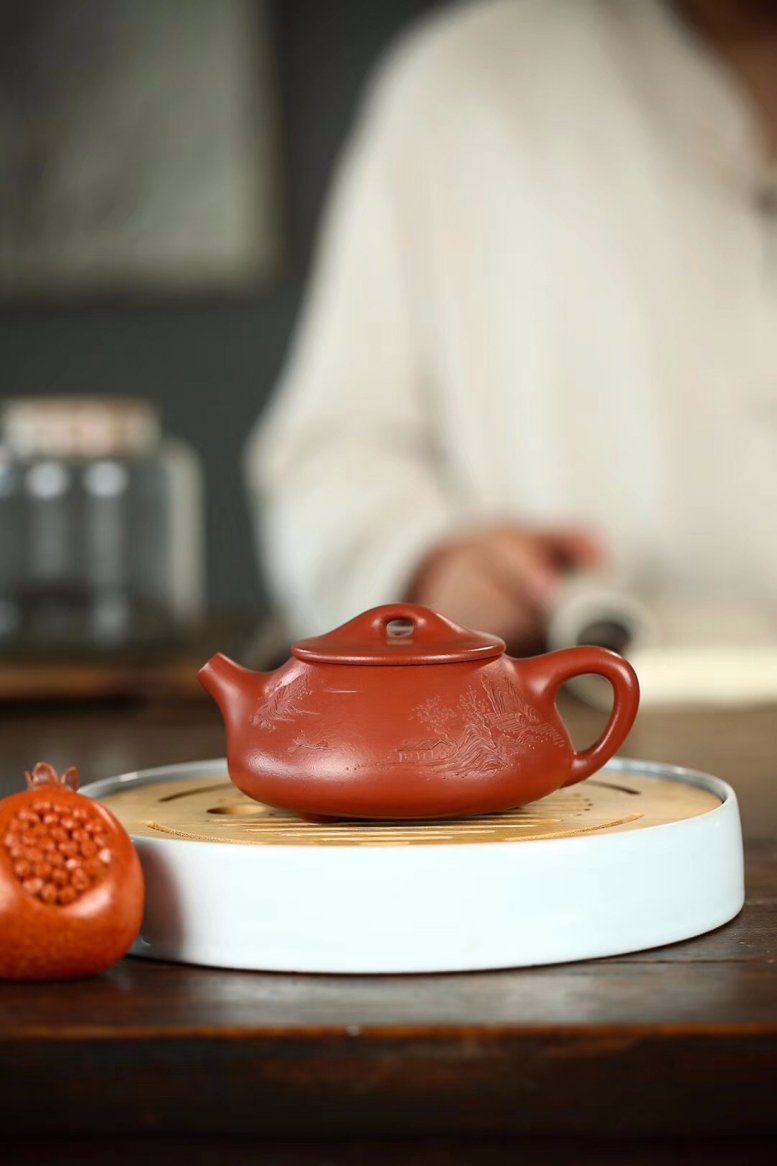 杨军保作品 山水石瓢