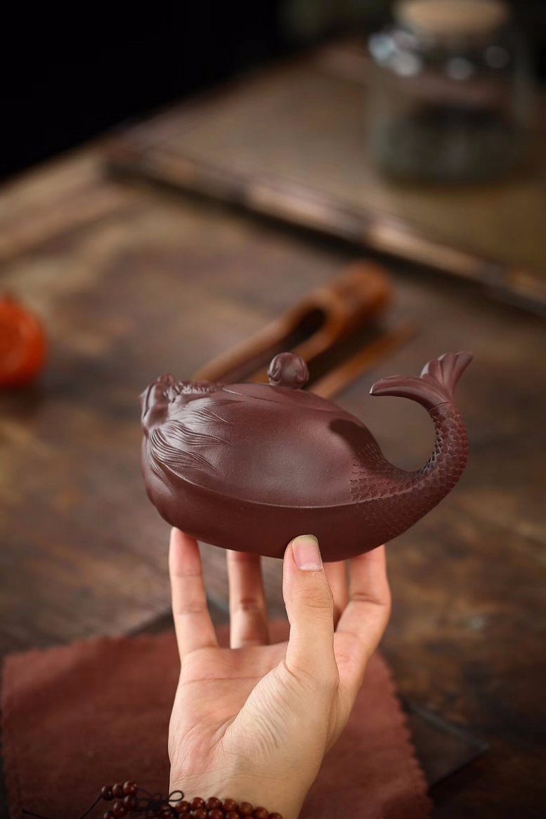 杨军保作品 鱼跃龙门