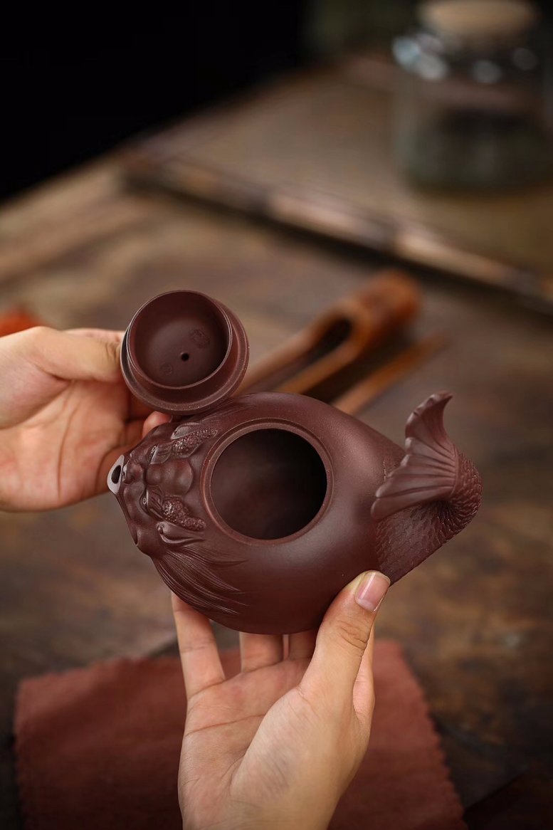 杨军保作品 鱼跃龙门