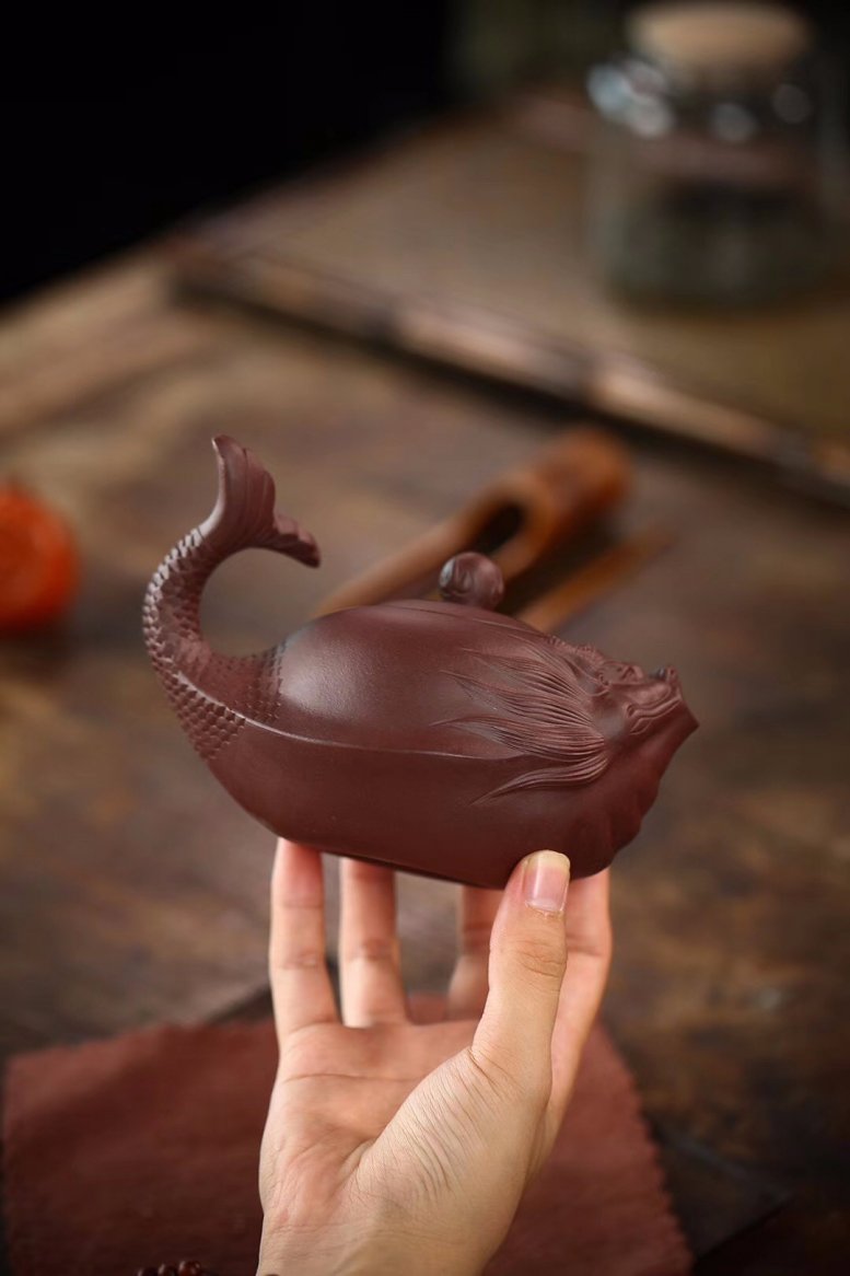 杨军保作品 鱼跃龙门