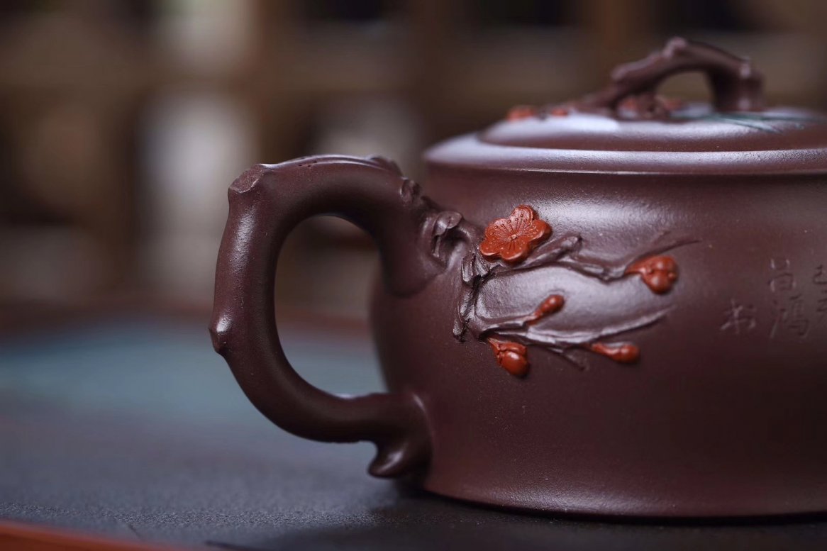 李霓作品 梅竹鼓
