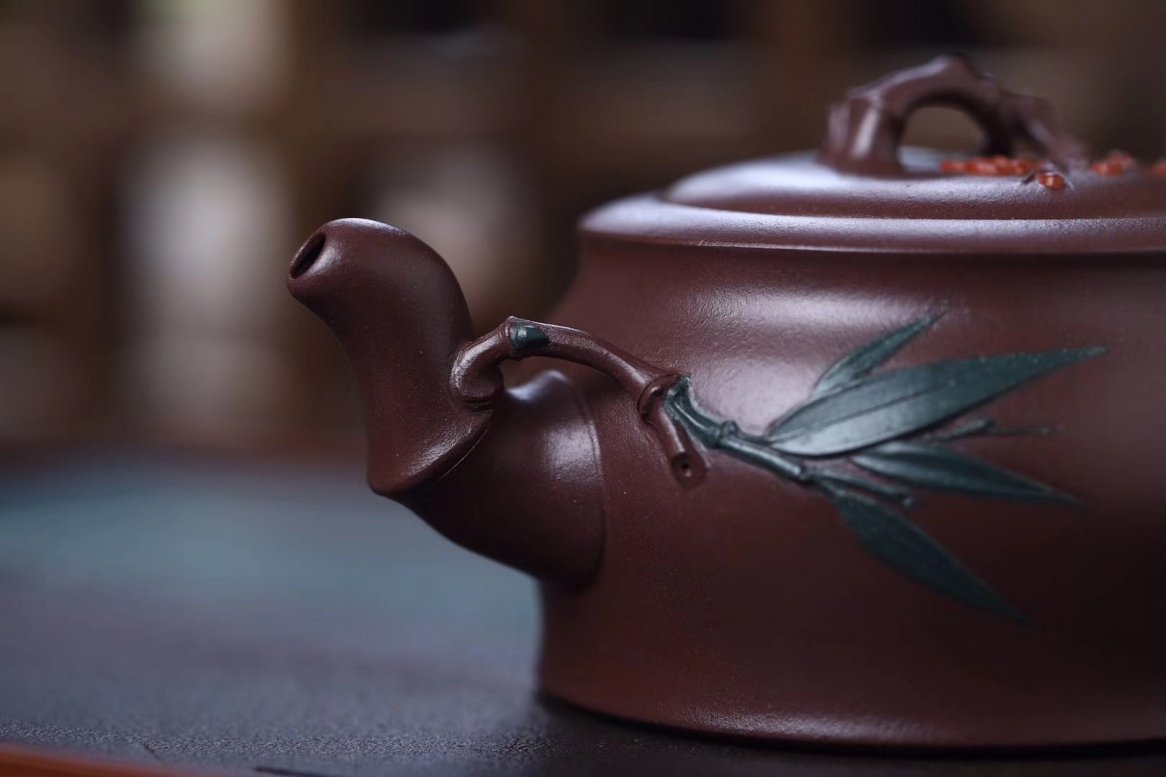 李霓作品 梅竹鼓