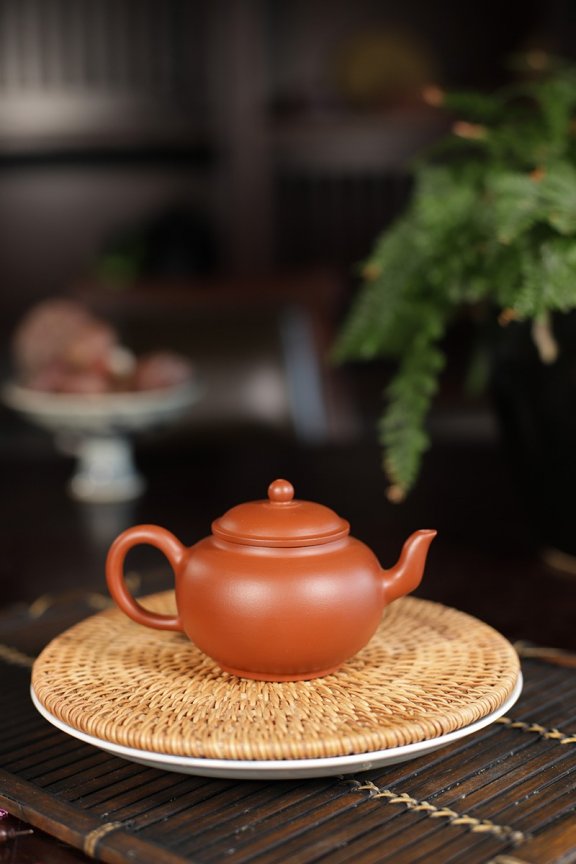 悠然紫砂作品 孟臣壶