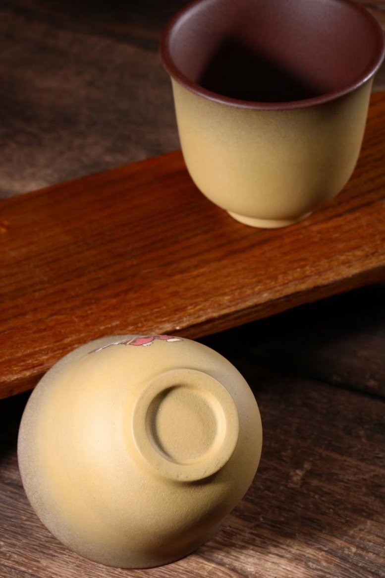吕霞作品 哪吒对杯