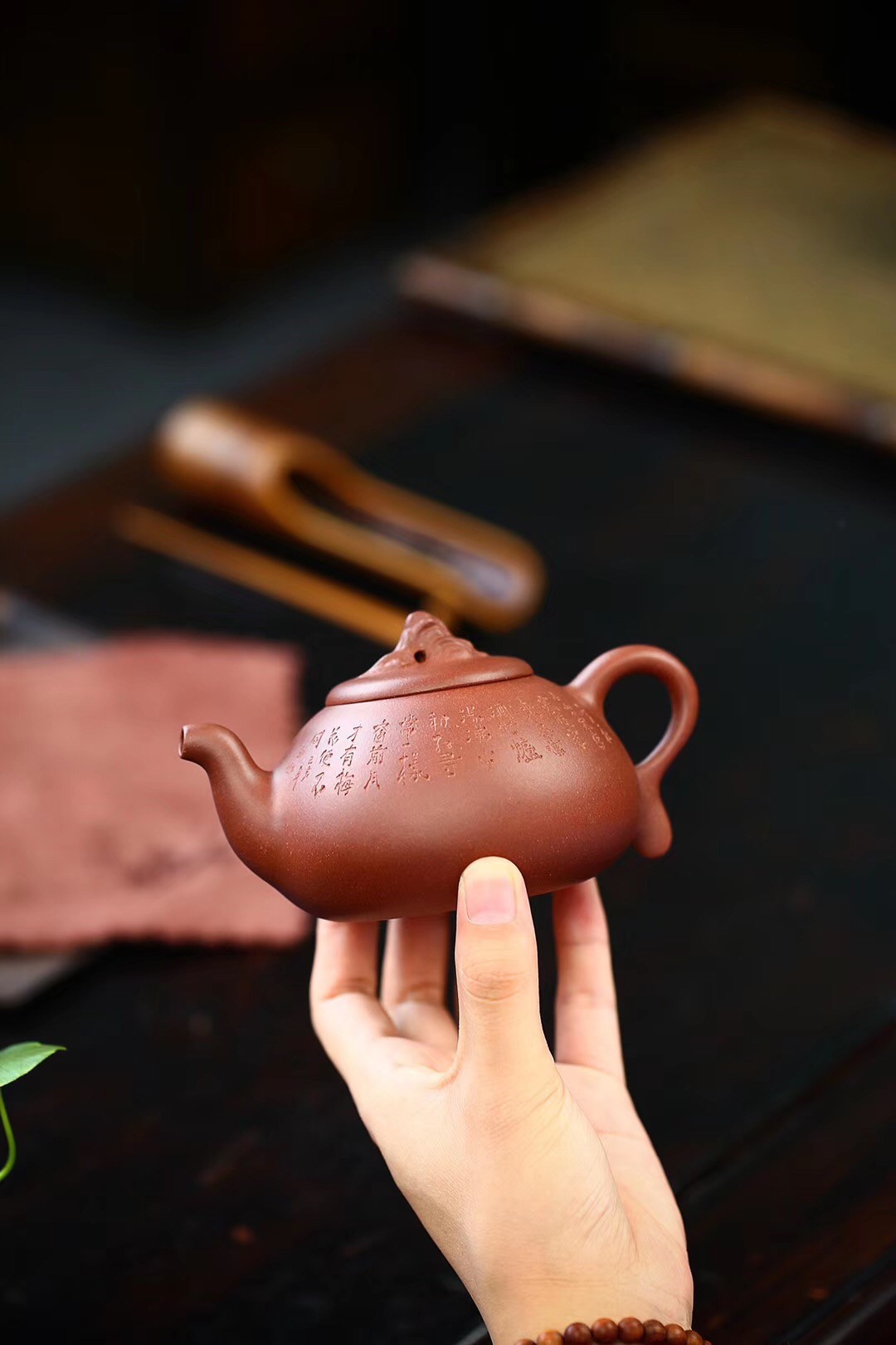潘建伟作品 山水石瓢