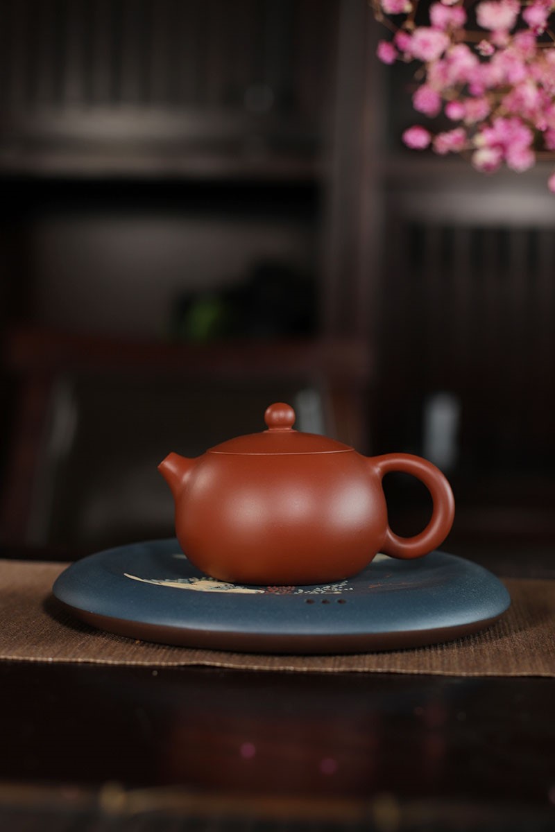 悠然紫砂作品 壶承