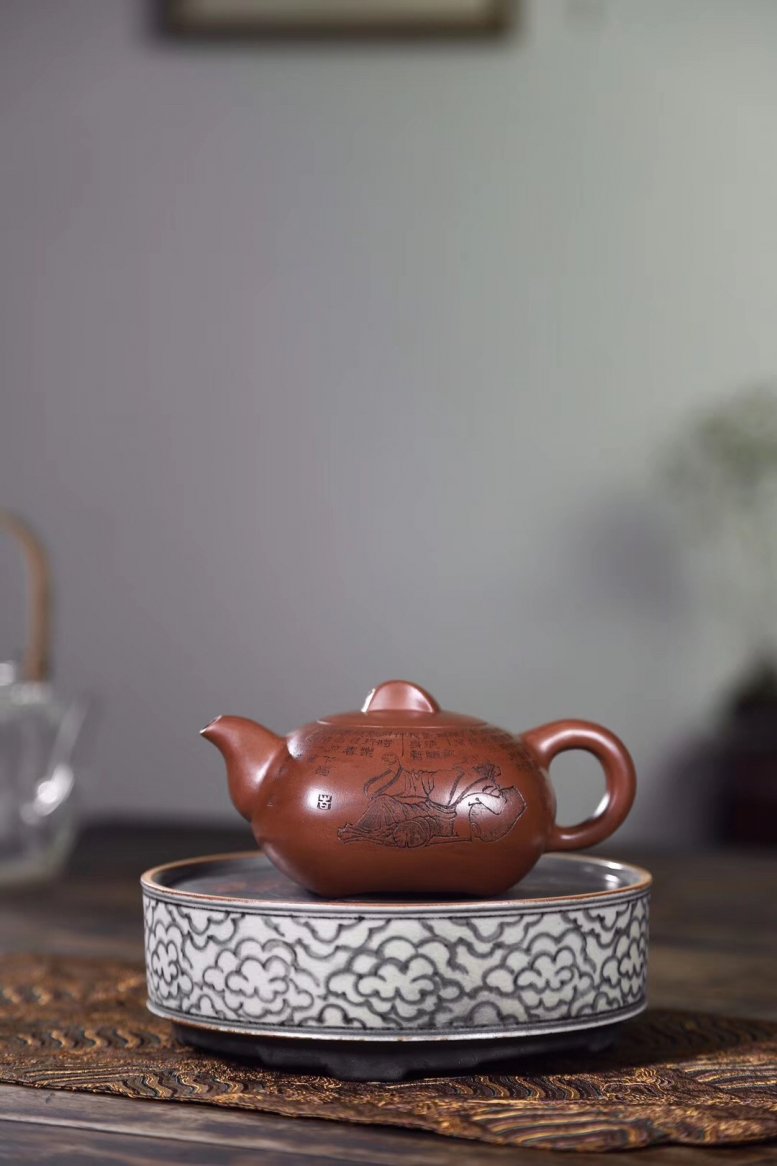 王其明作品 举杯邀月