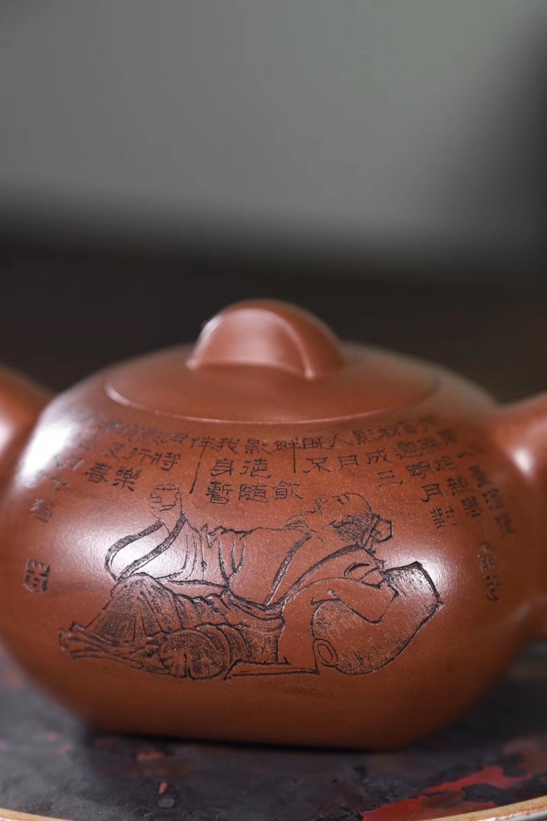 王其明作品 举杯邀月