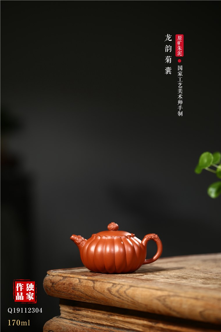 范菊英作品 龙韵菊囊