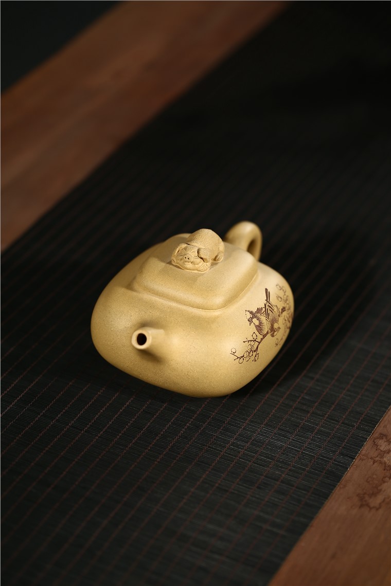 张剑作品 金猪纳福图片