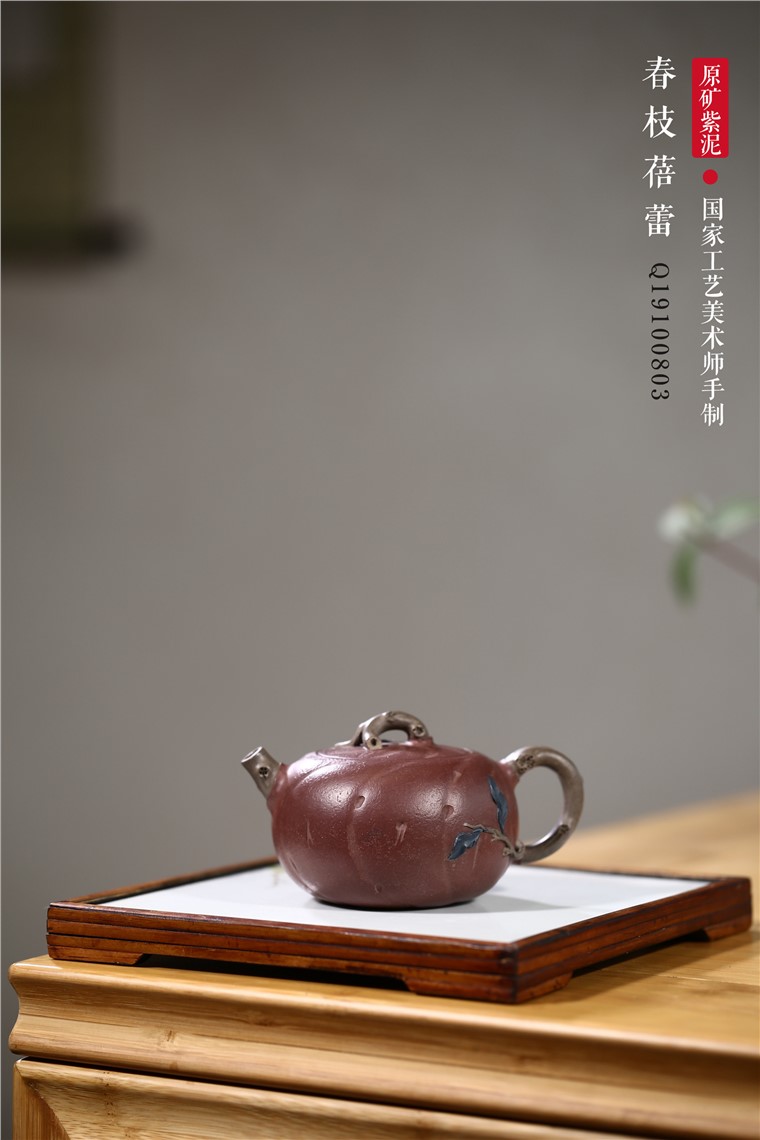 邵云琴作品 春枝蓓蕾
