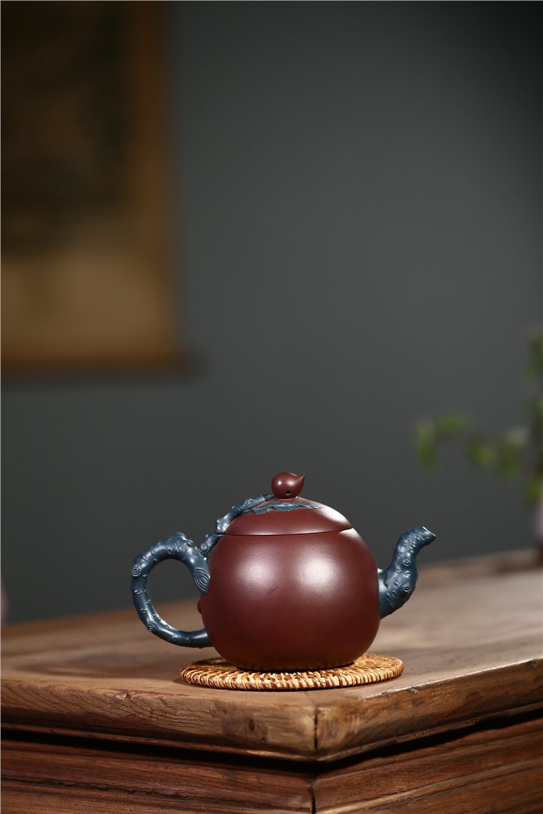 顾旭英作品 寿桃图片