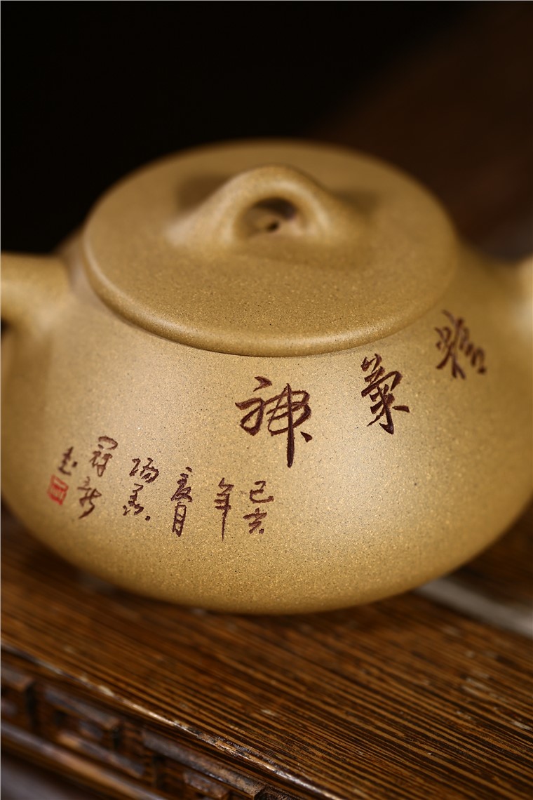 谈萍作品 石瓢