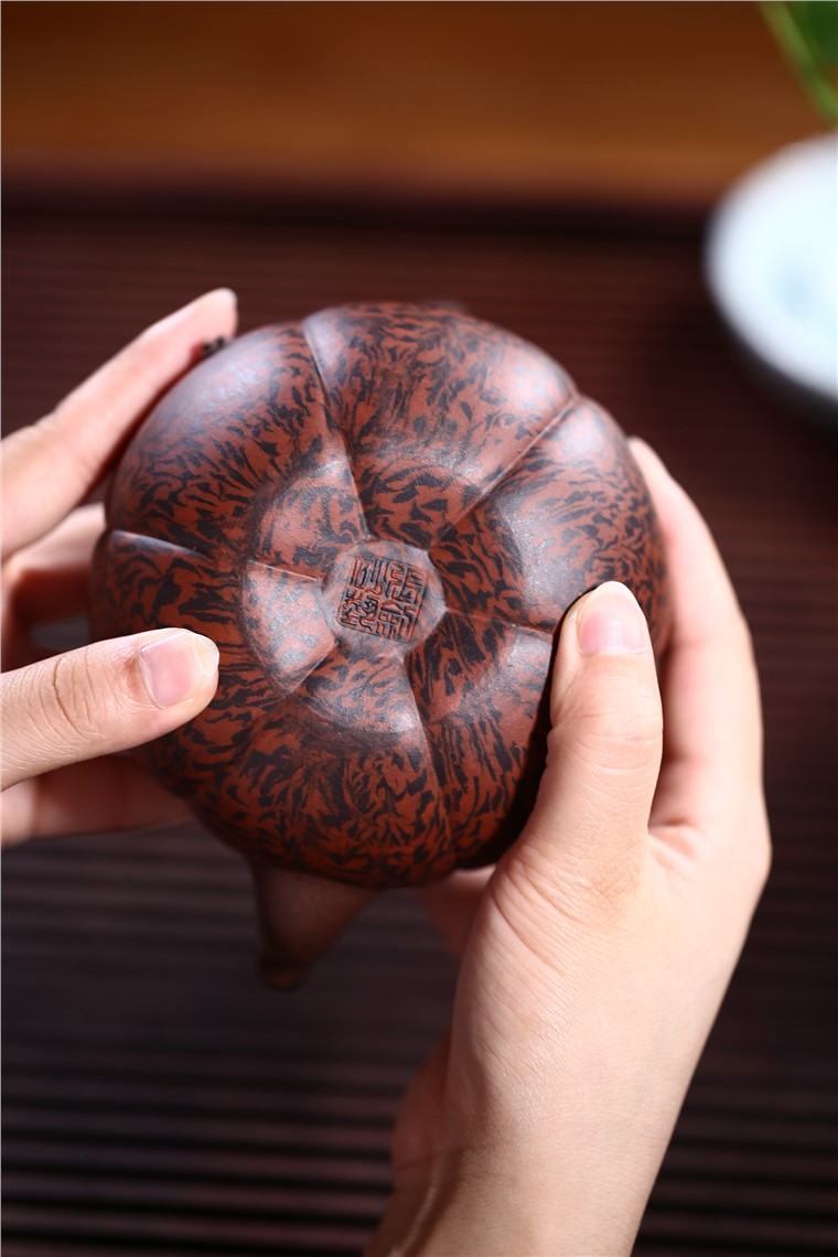 张剑作品 南瓜提梁