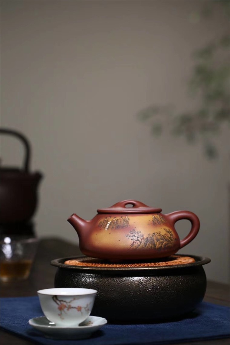 王岳龄作品 石瓢图片