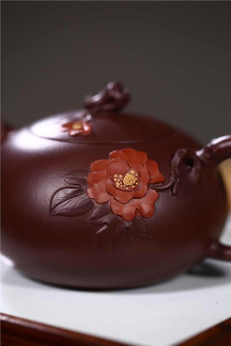 邵云琴作品 国色牡丹