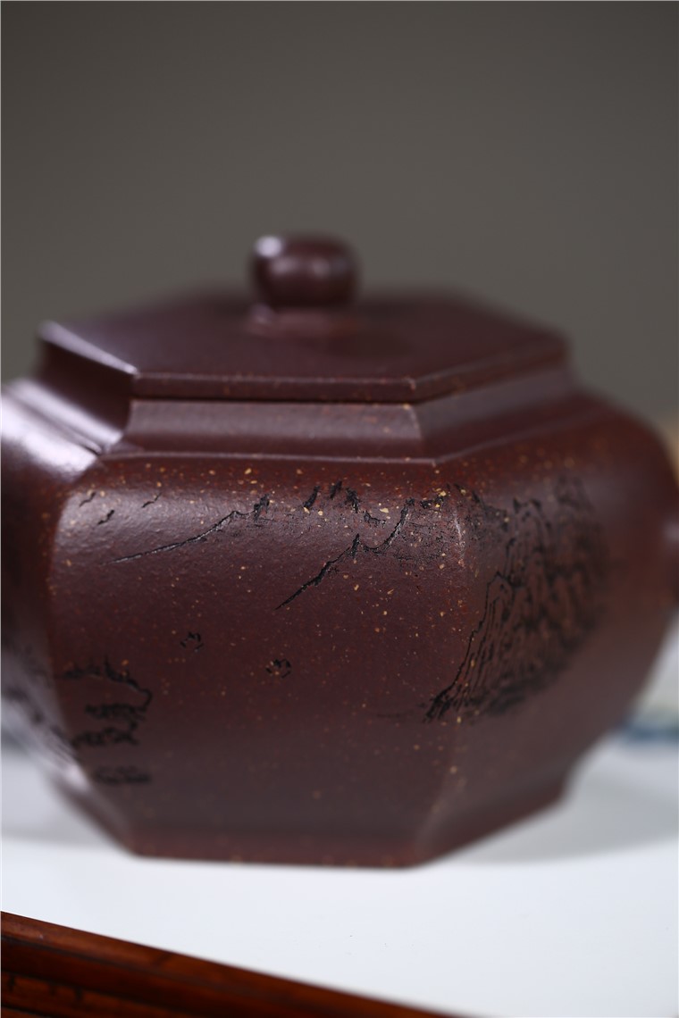 张剑作品 大彬六方图片